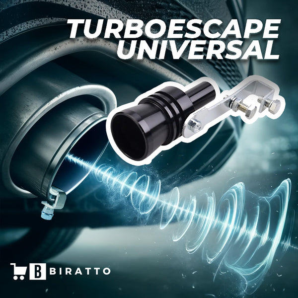 TURBOESCAPE ® Válvula de Sonido Turbo para Auto y Moto
